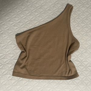 Shein size small one shoulder crop top